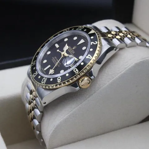 Rolex GMT-Master II 16713 40mm Yellow gold and Stainless steel Black 3