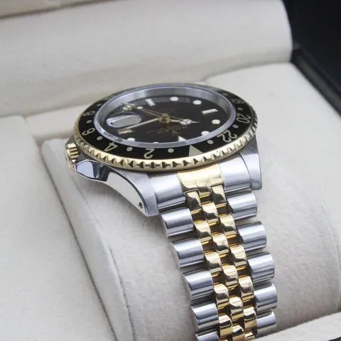 Rolex GMT-Master II 16713 40mm Yellow gold and Stainless steel Black 8