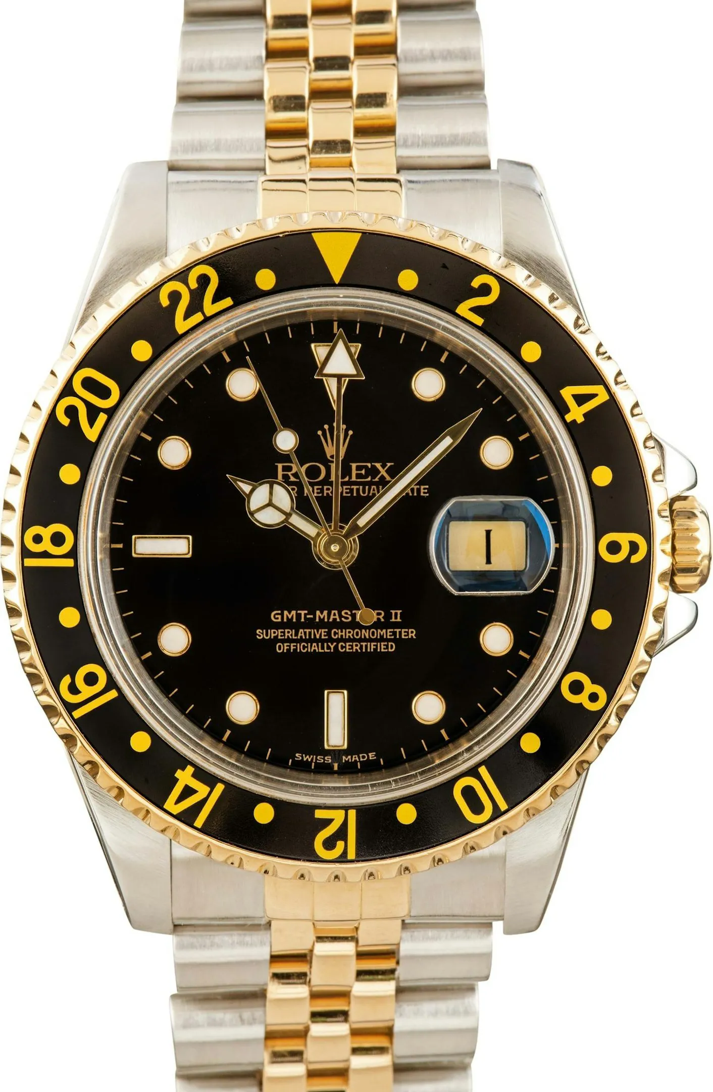 Rolex GMT-Master II 16713 40mm Yellow gold and Stainless steel