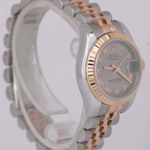 Rolex Lady-Datejust 179171 26mm Yellow gold and Stainless steel Silver 3