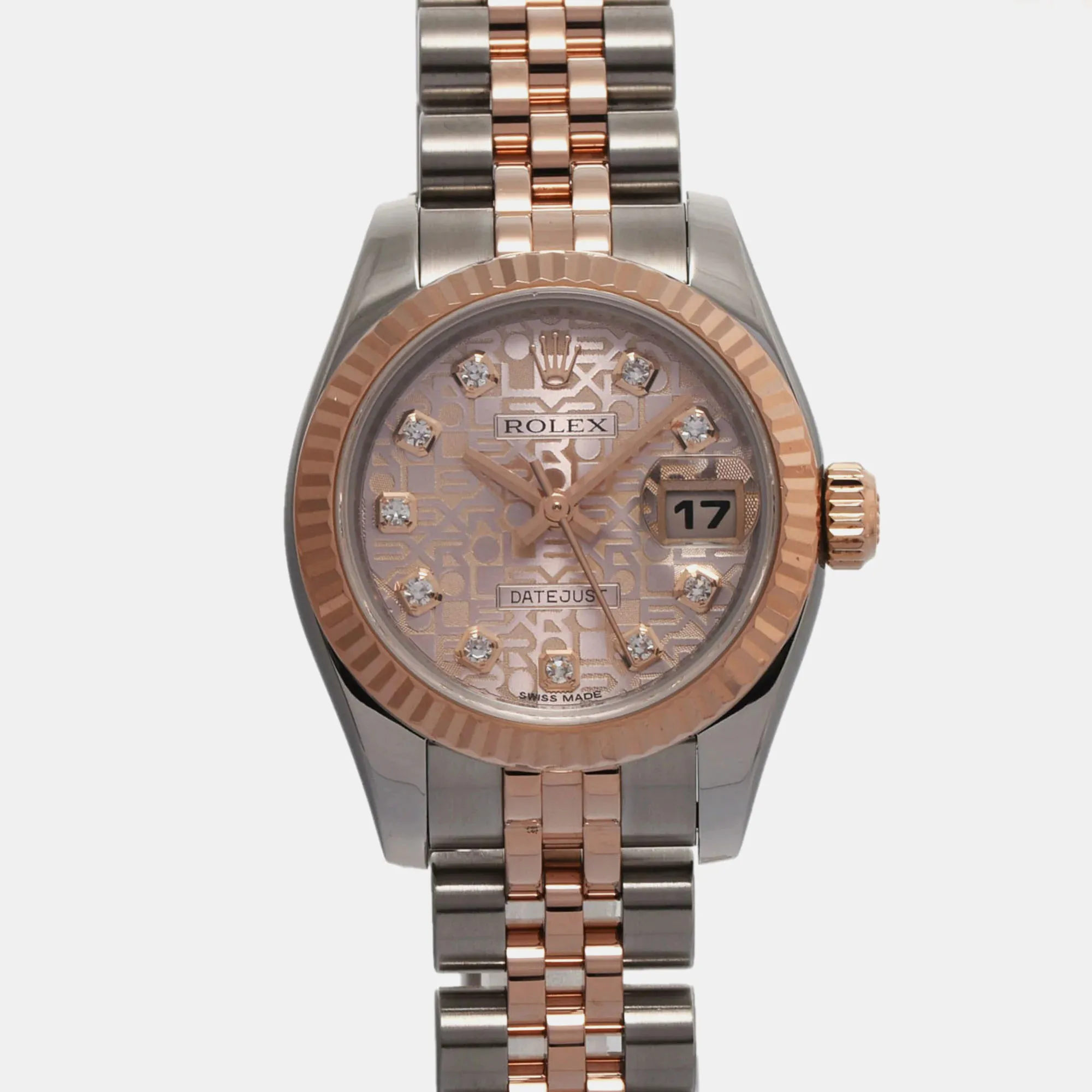 Rolex Lady-Datejust 179171 26mm Rose gold and Stainless steel and 18k rose gold