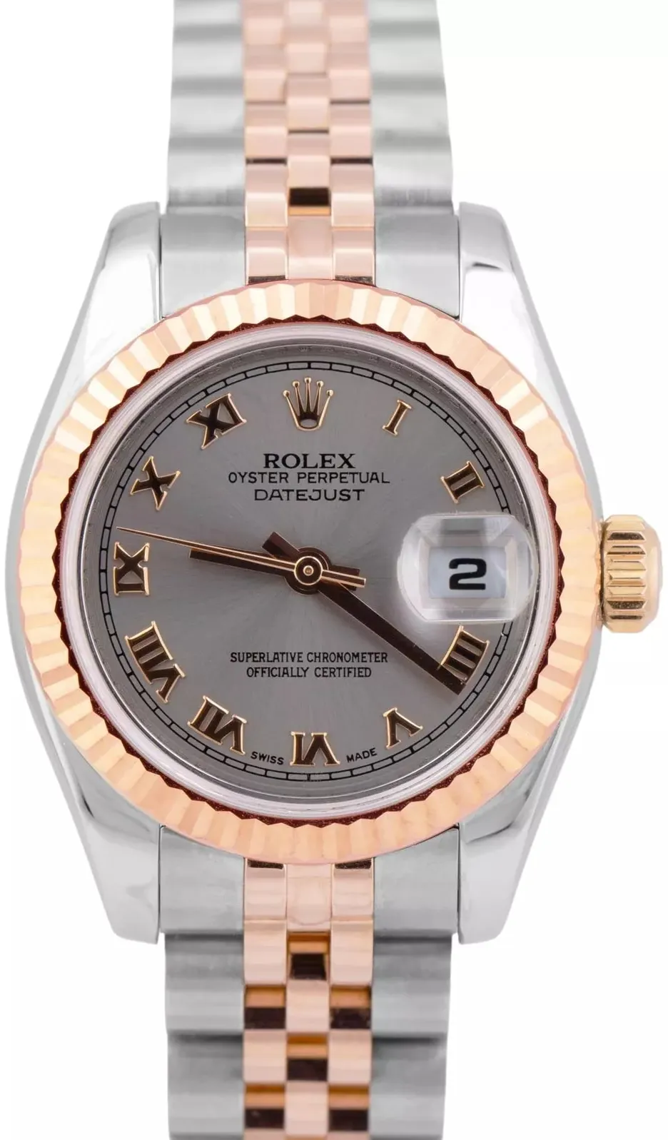 Rolex Lady-Datejust 179171 26mm Stainless steel Silver