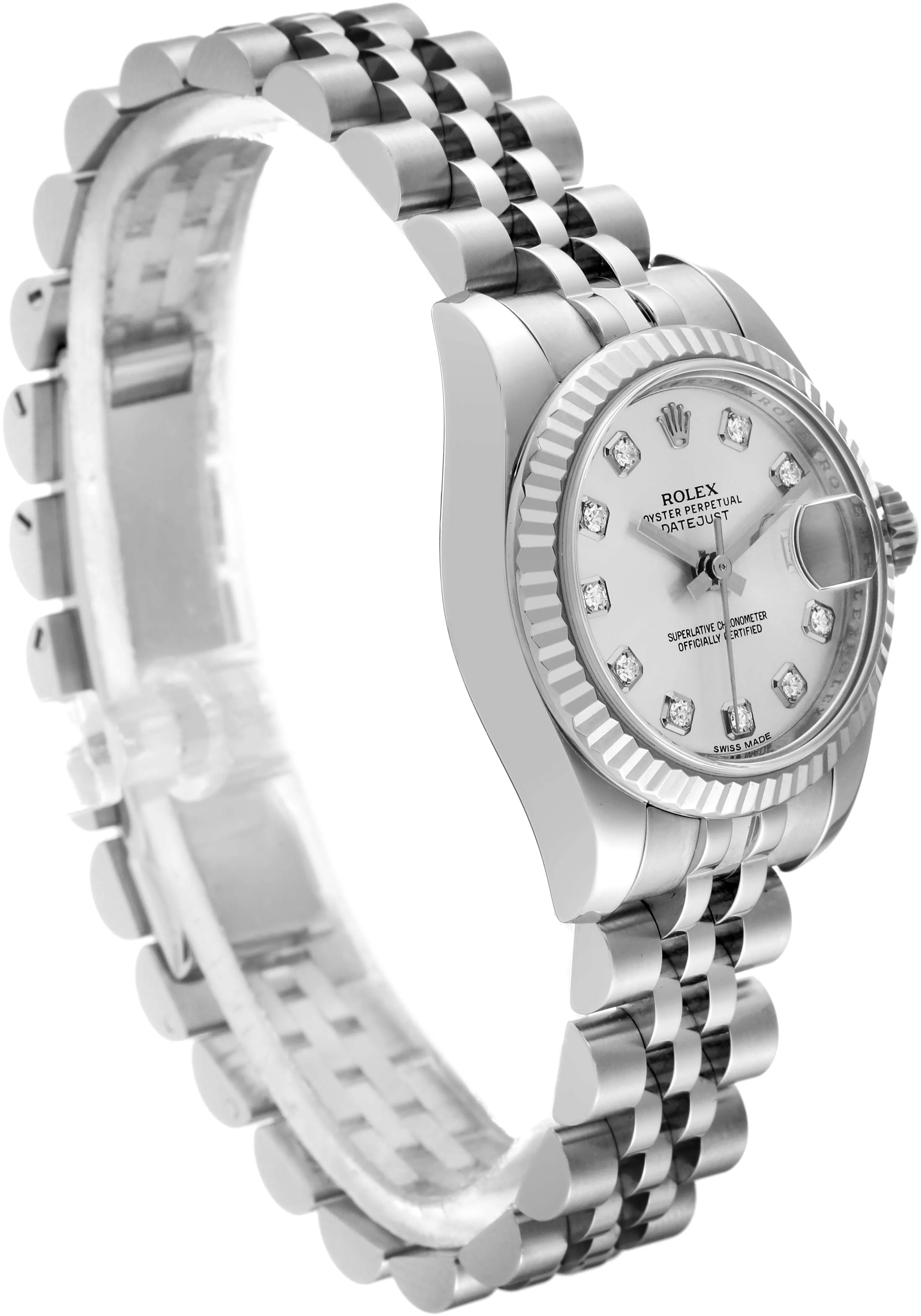 Rolex Lady-Datejust 179174 26mm Stainless steel Silver 2