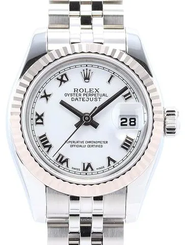 Rolex Lady-Datejust 179174 26mm Yellow gold and Stainless steel White 1