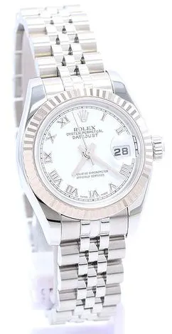 Rolex Lady-Datejust 179174 26mm Yellow gold and Stainless steel White 7