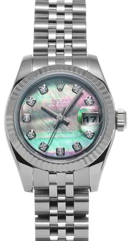 Rolex Lady-Datejust 179174NG 26mm Stainless steel Mother-of-pearl