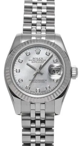 Rolex Lady-Datejust 179174NG 26mm Stainless steel Mother-of-pearl