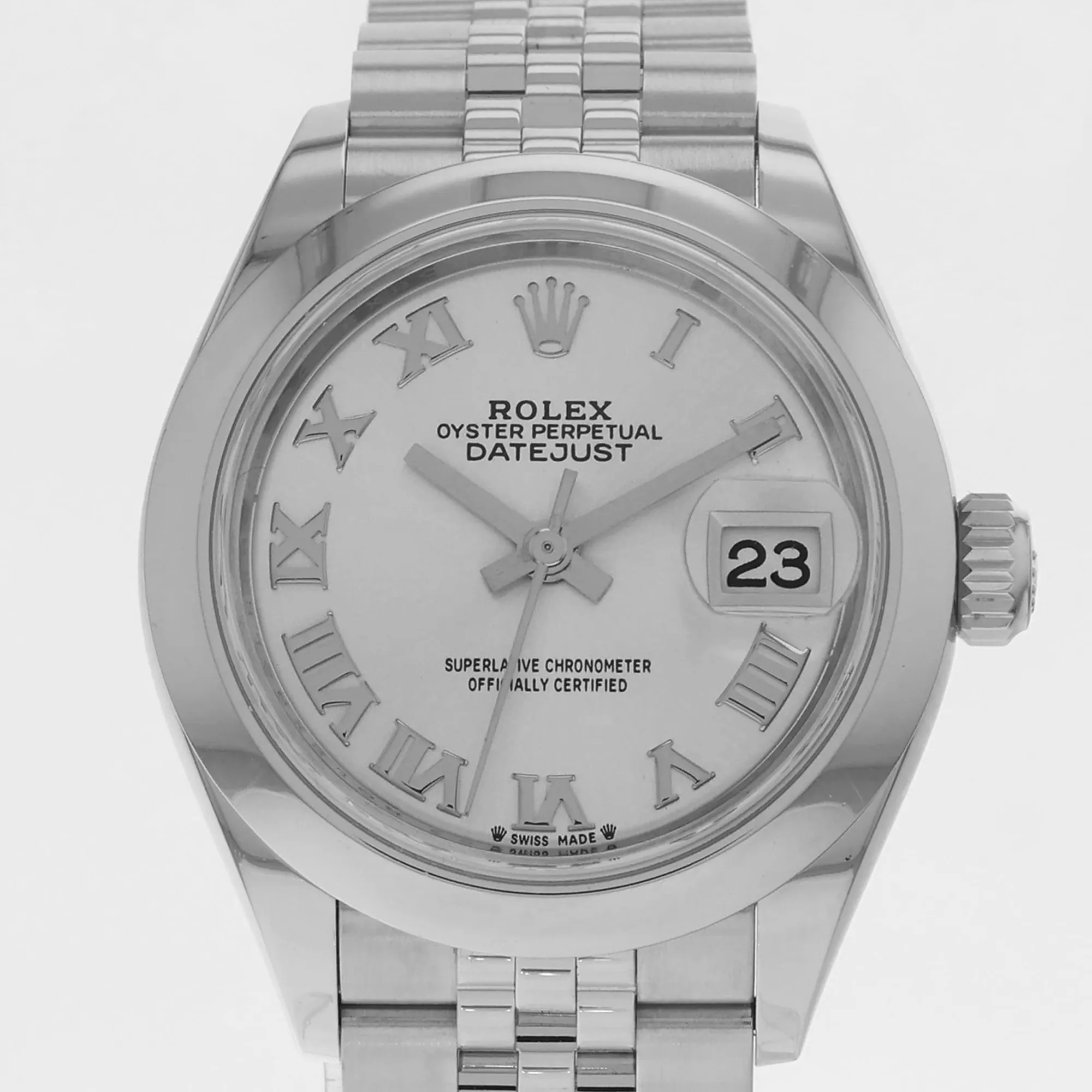 Rolex Lady-Datejust 279160 28mm Stainless steel Silver