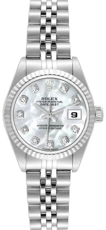 Rolex Lady-Datejust 79174 26mm Stainless steel Mother-of-pearl