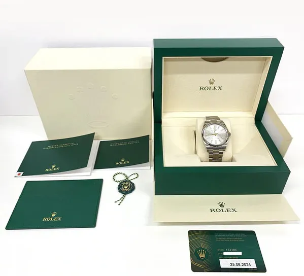 Rolex Oyster Perpetual 124300-0001 41mm Oystersteel Silver 4