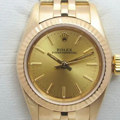 Rolex Oyster Perpetual 26 67198 26mm Yellow gold Gold