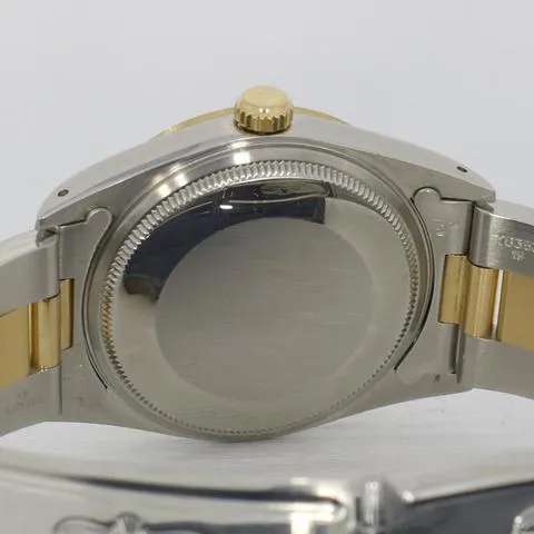 Rolex Oyster Perpetual 34 14203 34mm Yellow gold and Stainless steel Blue 5