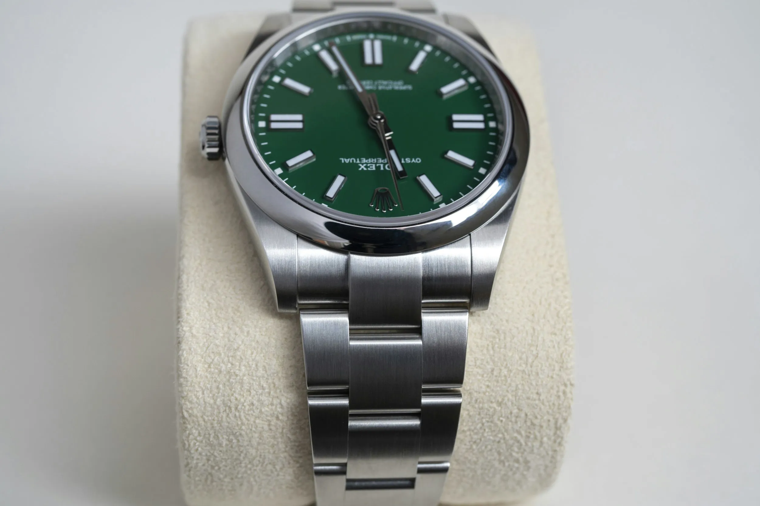 Rolex Oyster Perpetual 41 124300 41mm Stainless steel Green 5