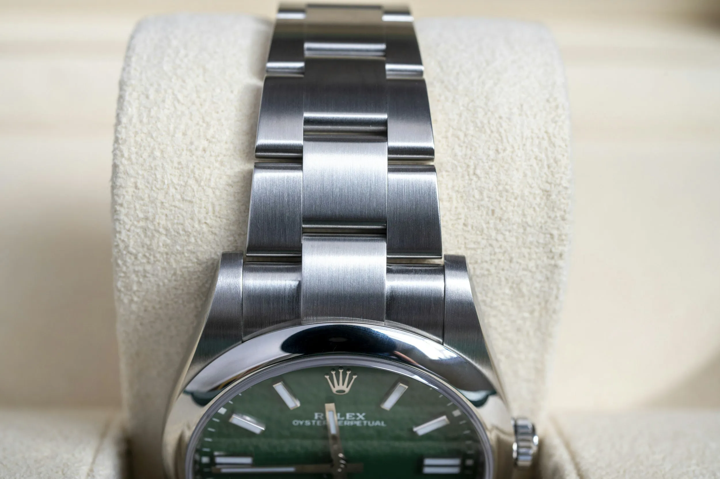 Rolex Oyster Perpetual 41 124300 41mm Stainless steel Green 7