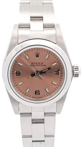 Rolex Oyster Perpetual 76080 24mm Stainless steel Rose