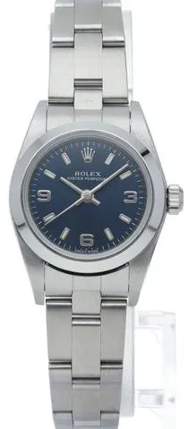 Rolex Oyster Perpetual 76080 24mm Stainless steel Blue 1