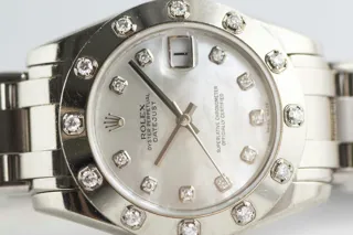 Rolex Pearlmaster 81319 White gold