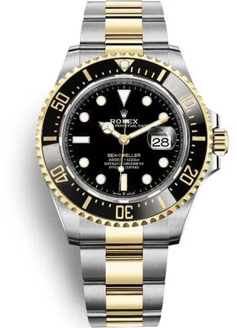 Rolex Sea-Dweller 126603 43mm Yellow gold Black