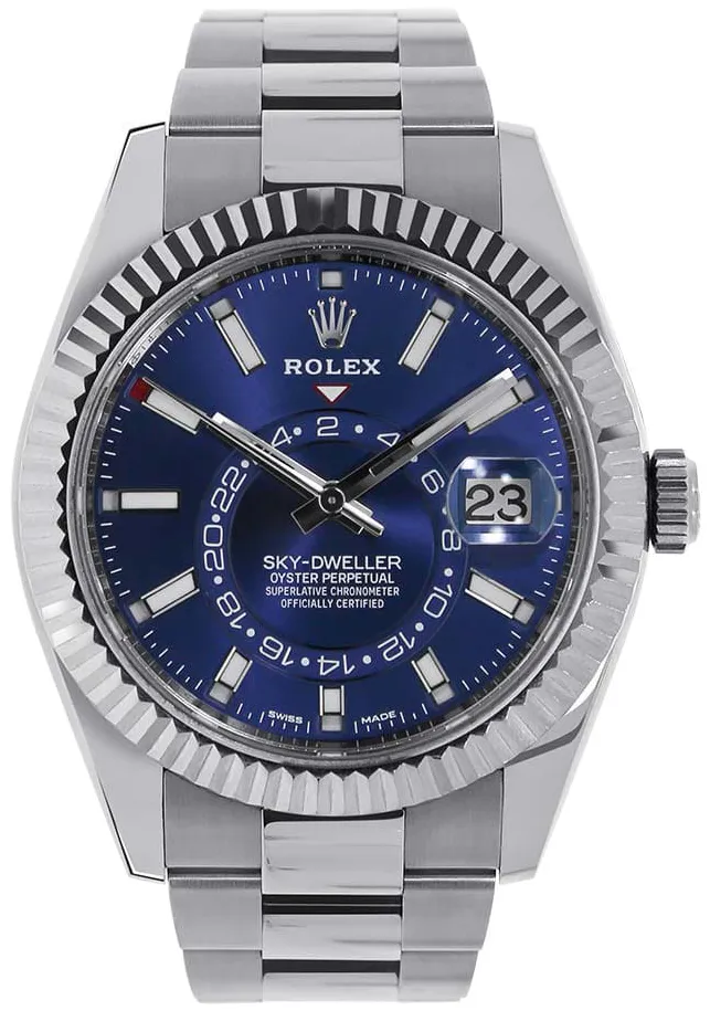 Rolex Sky-Dweller 326934-0003 42mm Stainless steel Blue