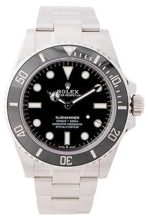 Rolex Submariner 124060 41mm Stainless steel Black