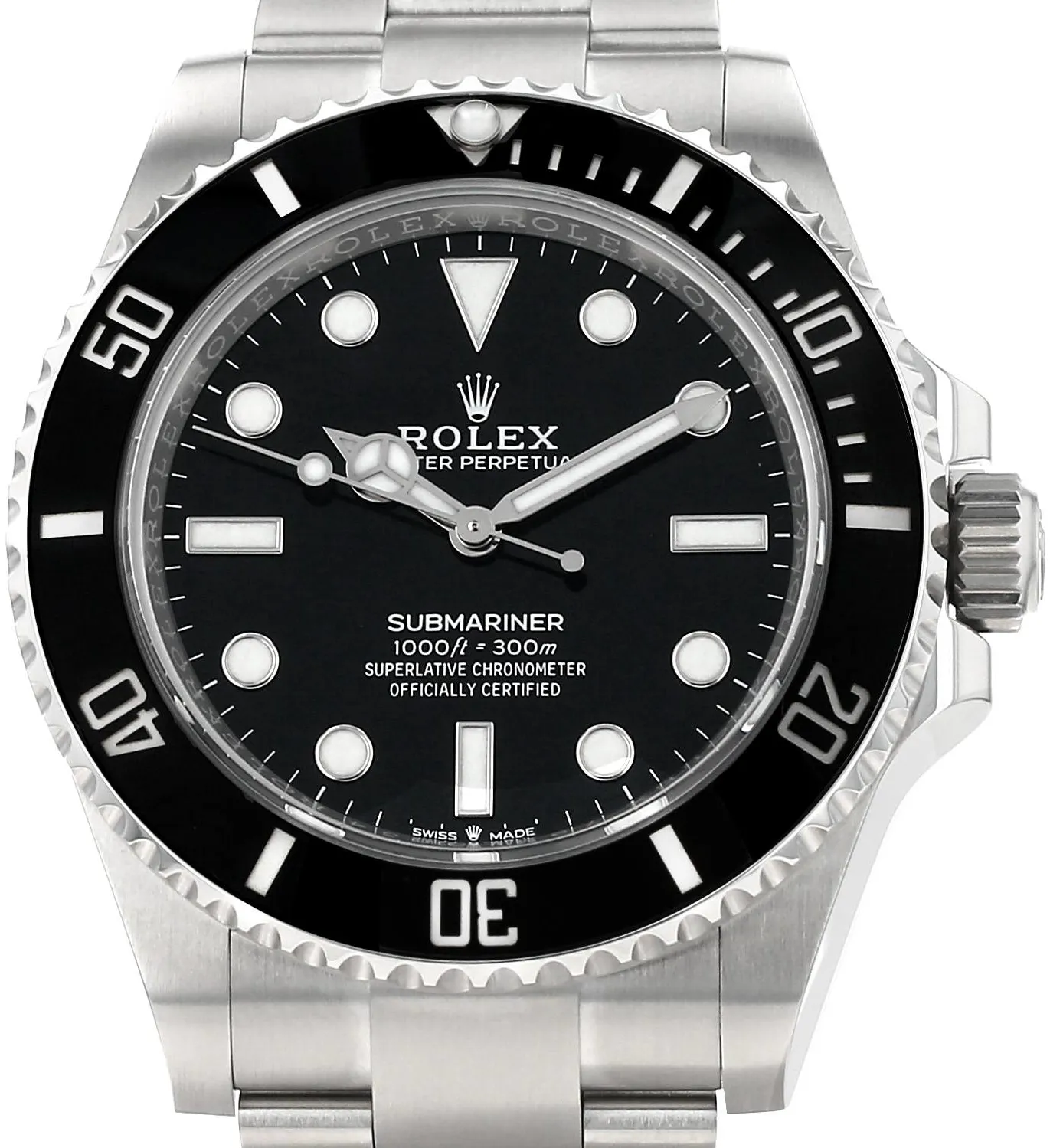 Rolex Submariner 124060 41mm Stainless steel Black