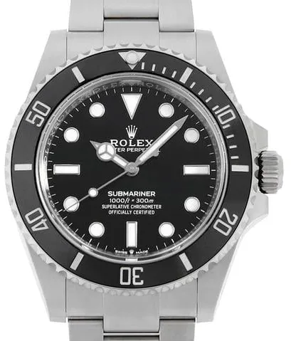 Rolex Submariner 124060 41mm Stainless steel Black