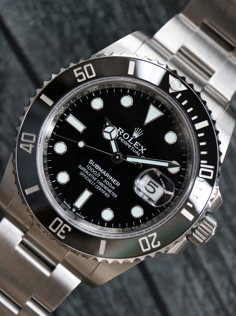 Rolex Submariner 126610 41mm Stainless steel Black