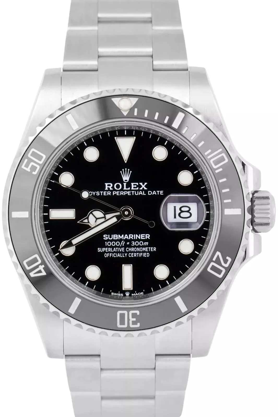 Rolex Submariner 126610LN-0001 41mm Oystersteel Black