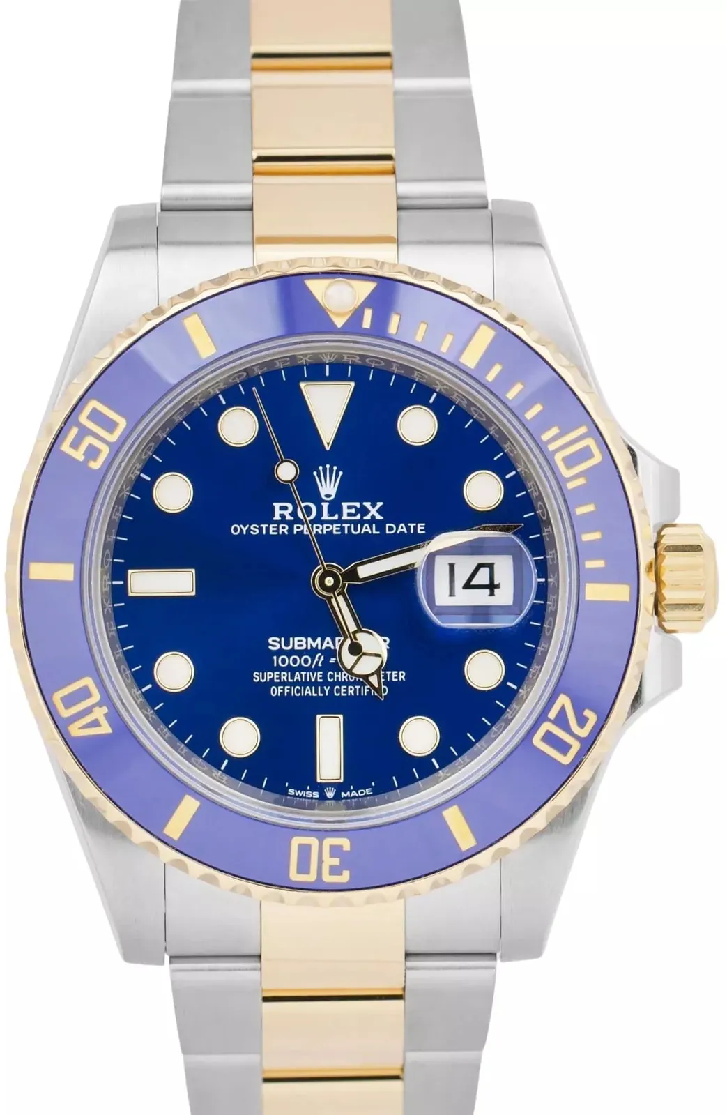 Rolex Submariner 126613LB-0002 41mm Yellow gold and Oystersteel Blue