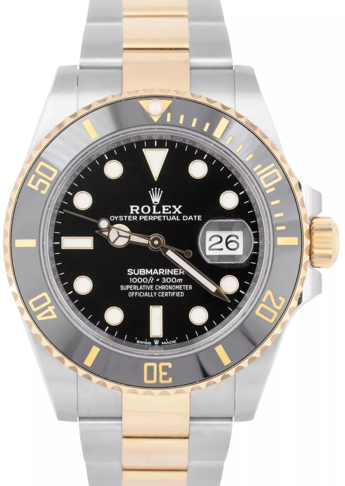 Rolex Submariner 126613LN-0002 41mm Yellow gold and Oystersteel Black