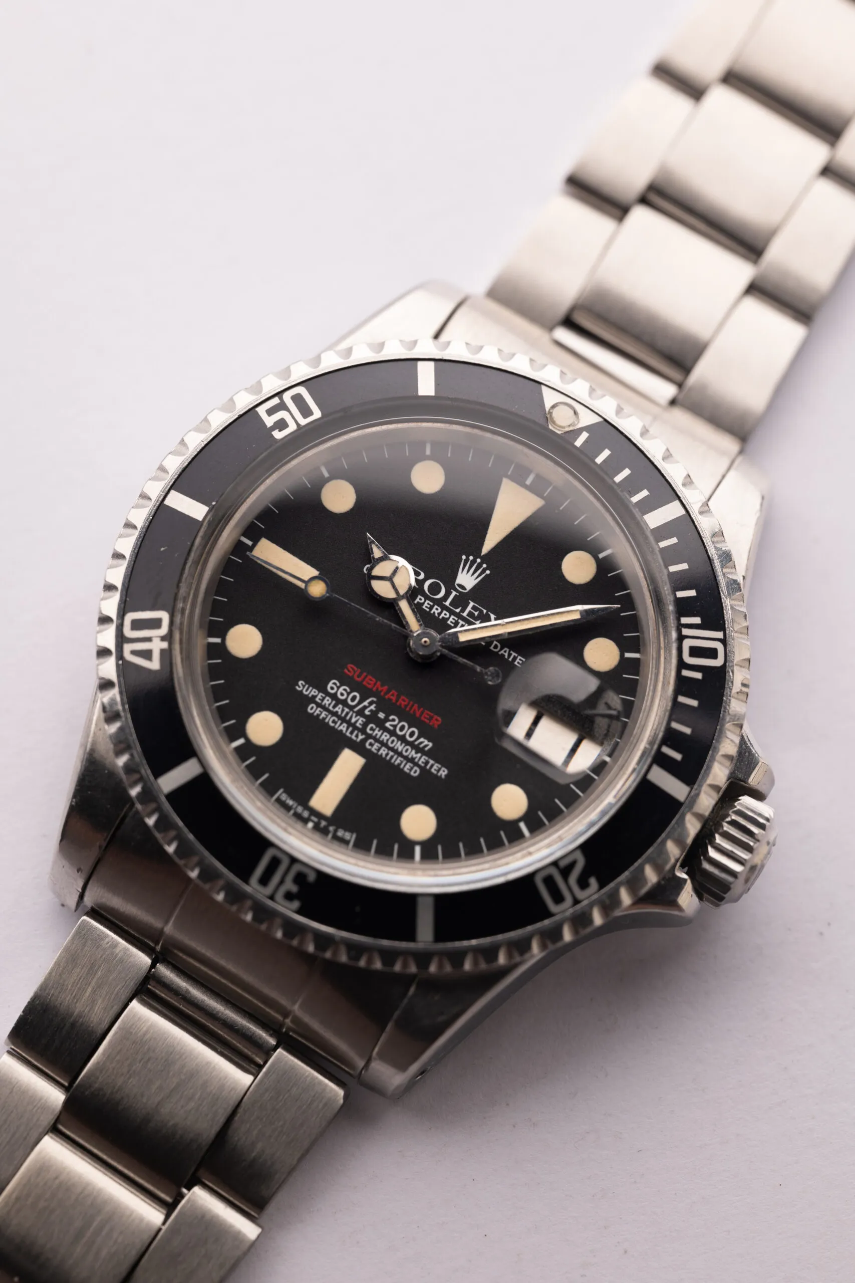 Rolex Submariner 1680 3mm Black 1