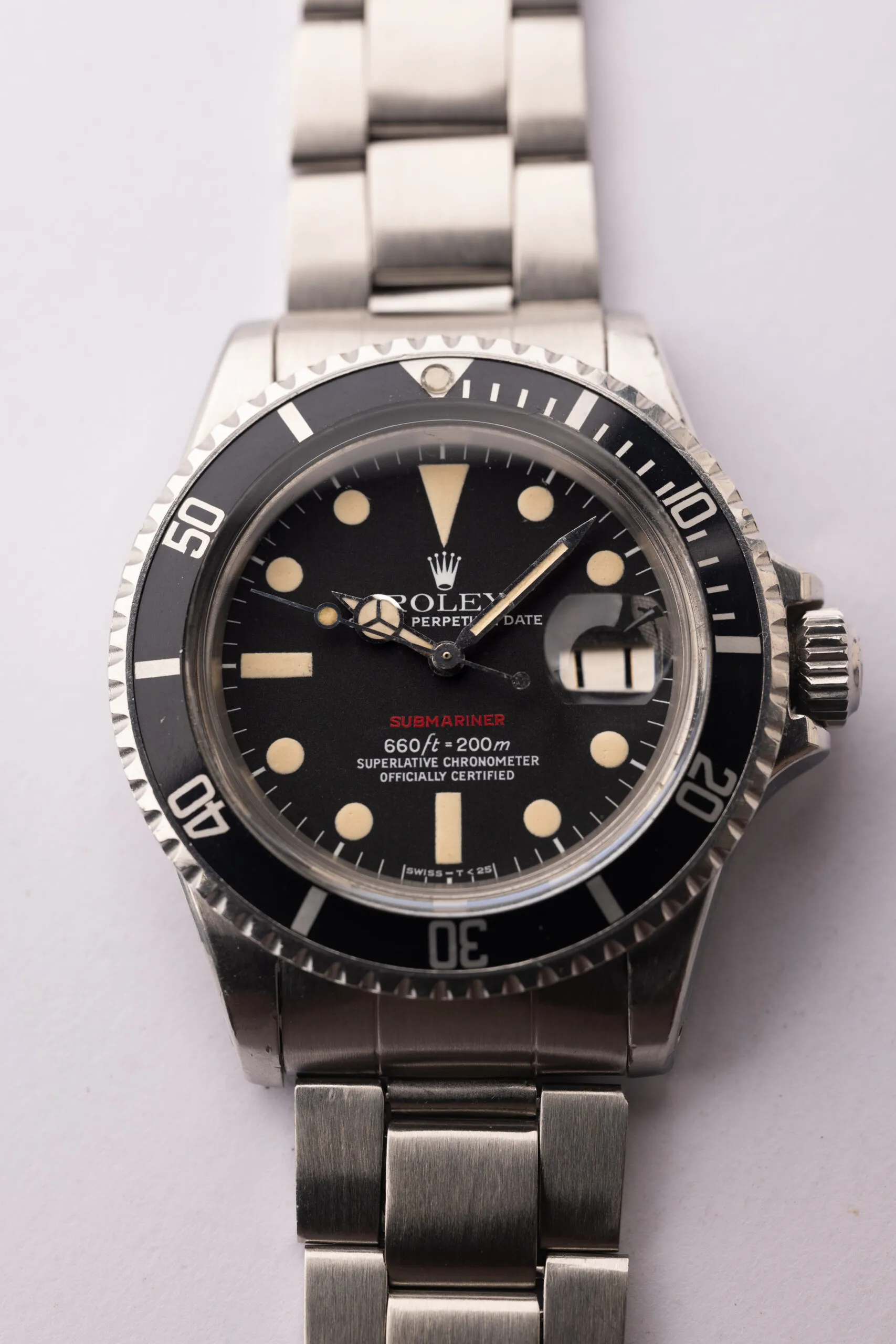 Rolex Submariner 1680 3mm Black 2