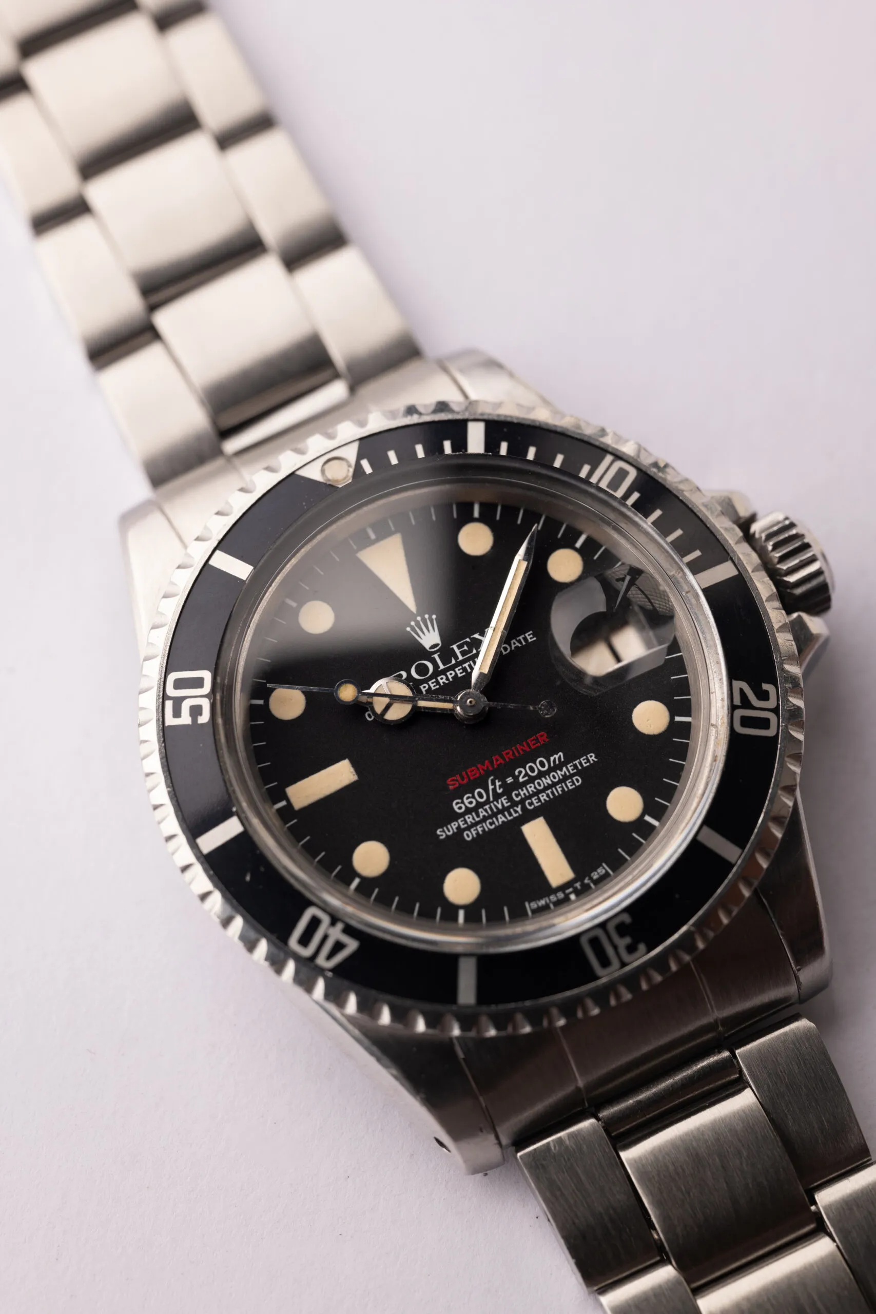 Rolex Submariner 1680 3mm Black 3