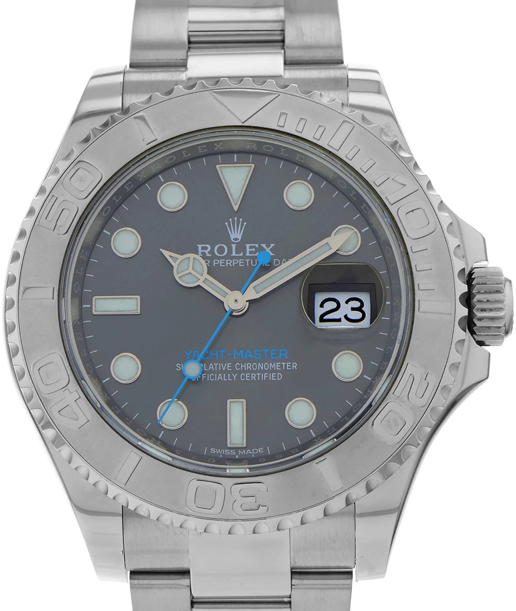 Rolex Yacht-Master 116622 40mm Stainless steel Gray