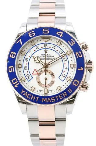 Rolex Yacht-Master II 116681 44mm Yellow gold and Stainless steel White