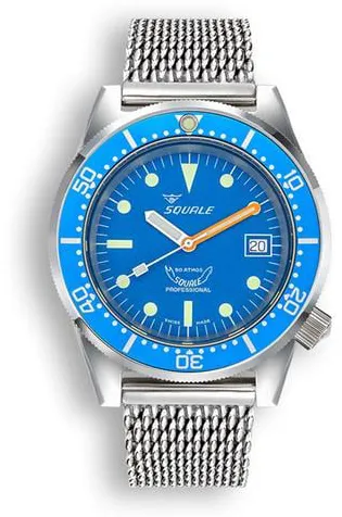 Squale 1521OCN.ME20 42mm Stainless steel Blue