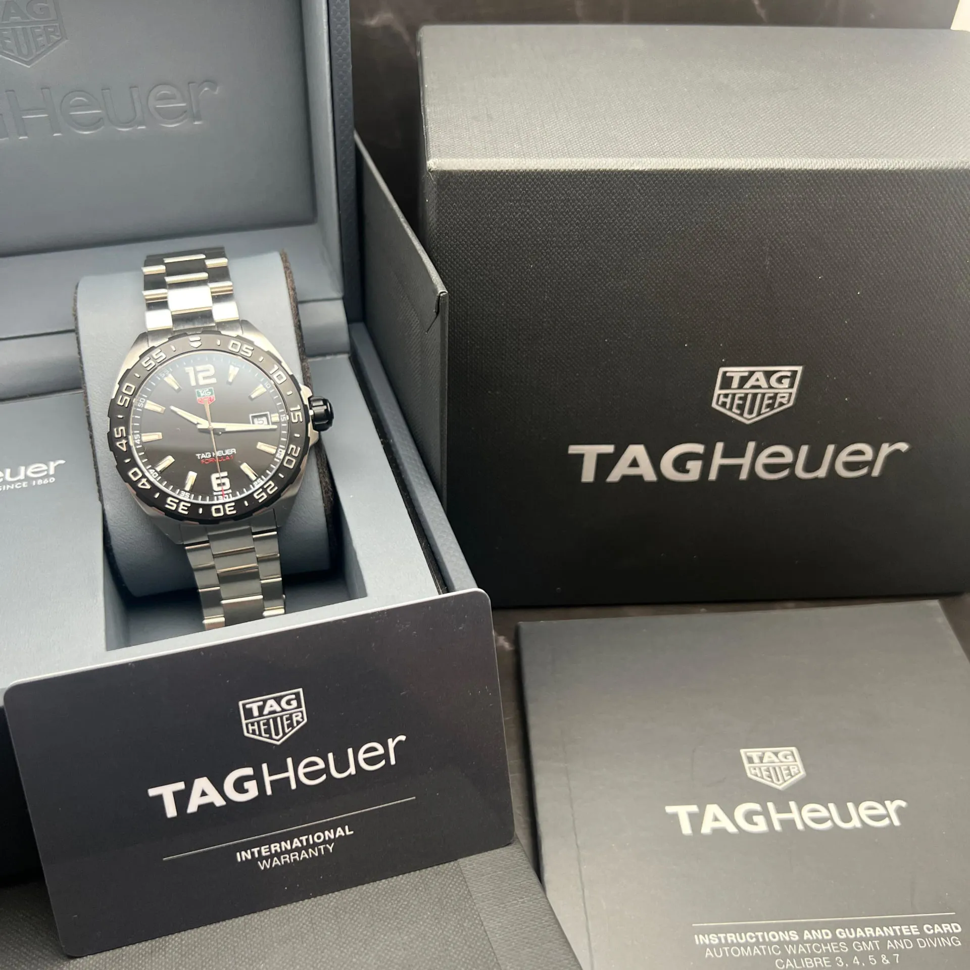 TAG Heuer Formula 1 Quartz WAZ1110.BA0875 41mm Stainless steel Black 7