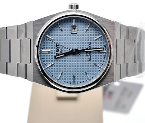 Tissot PRX T137.407.11.351.00 400mm Stainless steel Ice blue