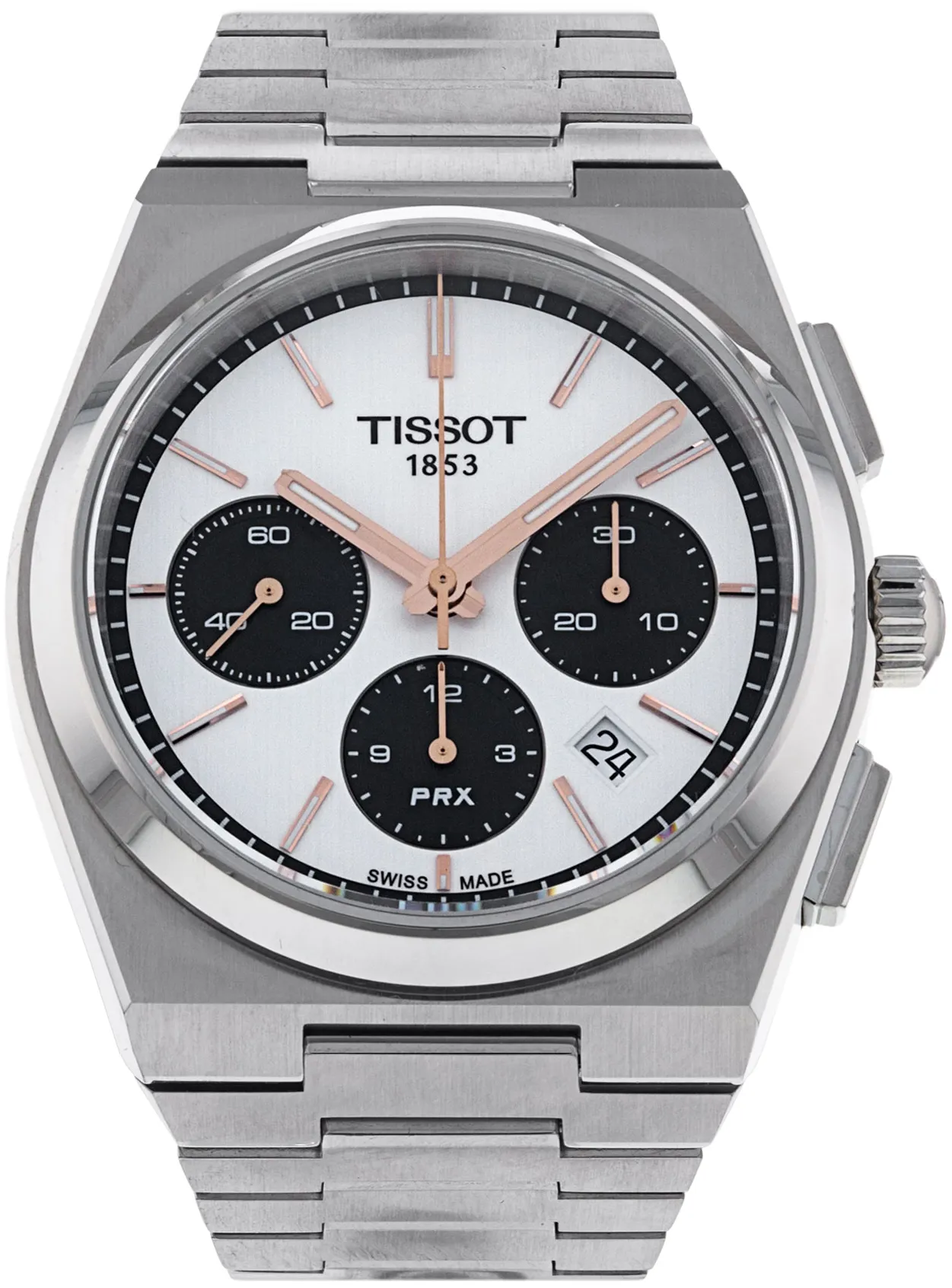 Tissot PRX T137.427.11.011.00 42mm Stainless steel White