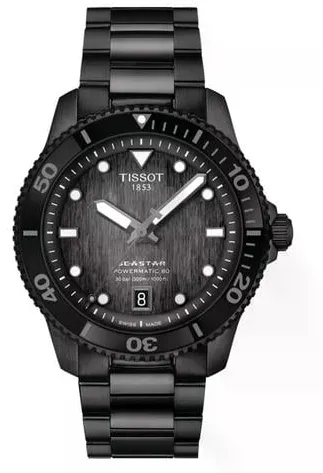 Tissot Seastar 1000 T120.807.33.051.00 40mm Stainless steel Black