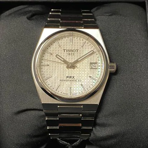 Tissot T-Classic T137.207.11.111.00 35mm Stainless steel White Mother of Pearl