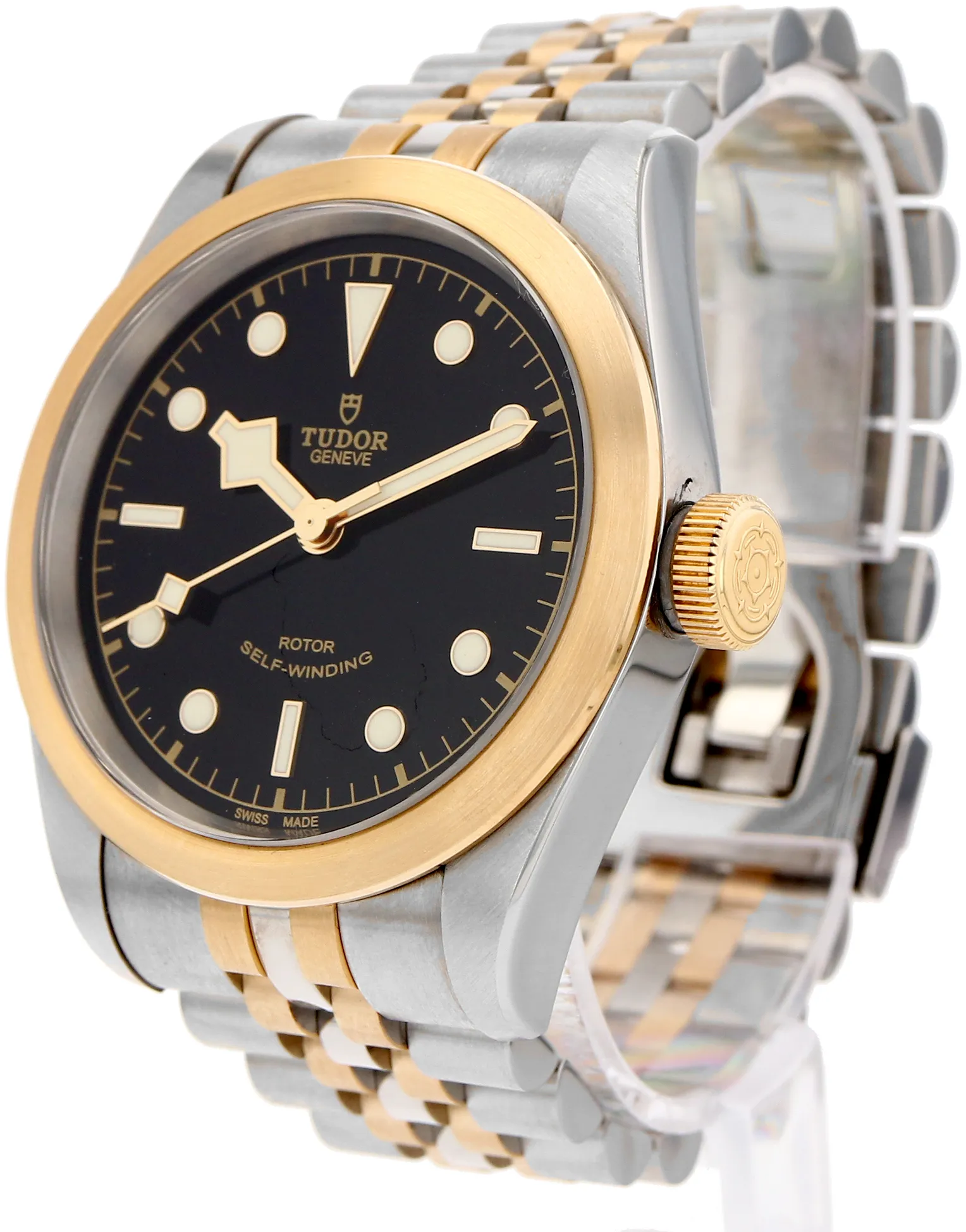 Tudor Black Bay 31-32-36-39-41 79543-0001 41mm Yellow gold and Stainless steel and 18k yellow gold Black 4