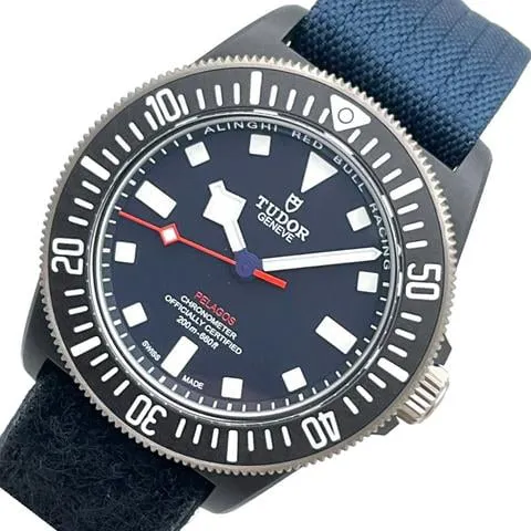 Tudor Pelagos 25707KN 42mm Carbon fiber Blue