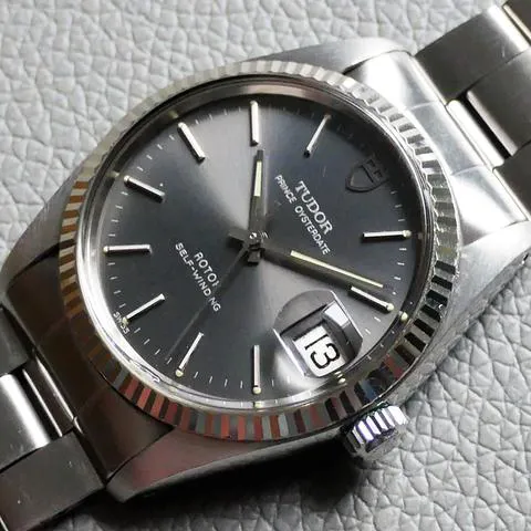 Tudor Prince Oysterdate 75204 34mm Stainless steel Gray 1