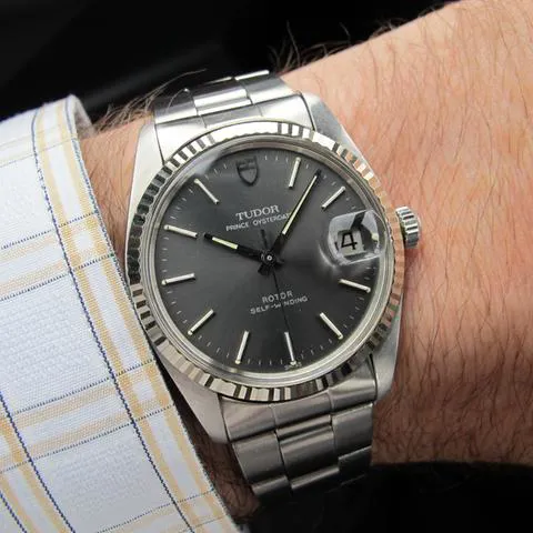 Tudor Prince Oysterdate 75204 34mm Stainless steel Gray 3