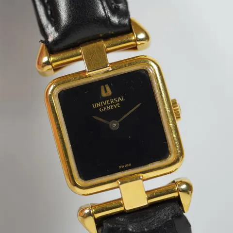 Universal Genève 511627 21mm Yellow gold Black