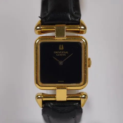 Universal Genève 511627 21mm Yellow gold Black 1