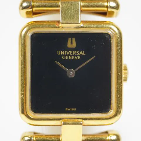 Universal Genève 511627 21mm Yellow gold Black 4