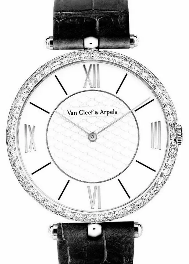 Van Cleef & Arpels Pierre Arpels 42mm White gold and 18k white gold White