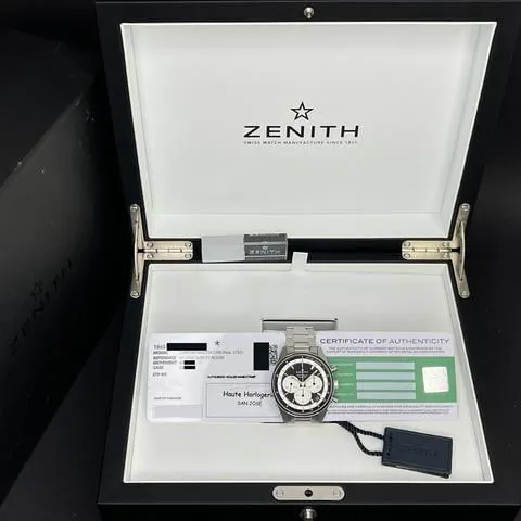 Zenith Chronomaster Original 03.3200.3600/21.M3200 38mm Stainless steel Black 1